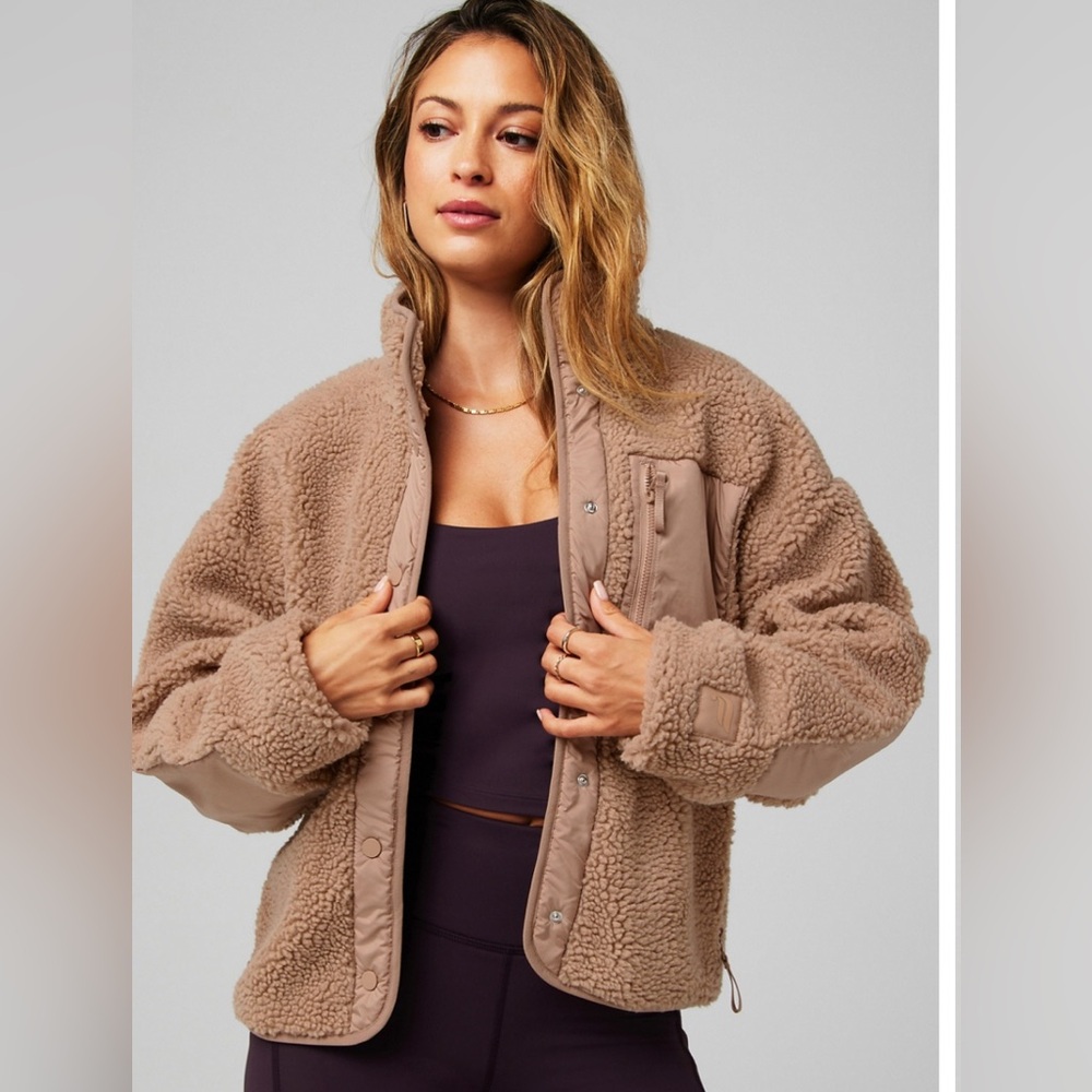 Fabletics Tahoe‎ Teddy Jacket